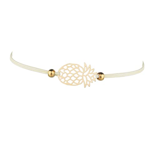 CATIEBYE 10Stücke Handgewebtes Armband mit Perlenarmbänder für Damen Anpassbare Handgelenkkette für Perfektes für Weihnachten von CATIEBYE