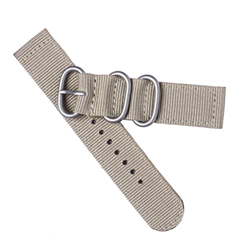 CATIEBYE 18mm Nylon Uhrenarmband Khaki Robustes 2 Teilige Webband Für Uhren Ersatz Langlebiges Strapazierfähiges Armband Für Watch Replacement CATIEBYE 18mm Nylon Uhrenarmband Khaki Robustes 2 Teilige Webband Für Uhren Ersatz Langlebiges Strapazierfähiges Armband Für Watch Replacement von CATIEBYE