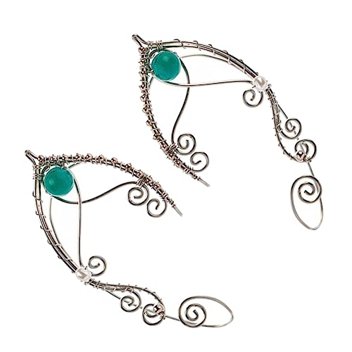 CATIEBYE 1Paar Retro Non Piercing Elf Ohrringe Ohrmanschetten für Frauen Handgefertigter Schmuck für Hochzeiten Partys Besondere Anlässe Leicht Angenehm CATIEBYE 1Paar Retro Non Piercing Elf Ohrringe Ohrmanschetten für Frauen Handgefertigter Schmuck für Hochzeiten Partys Besondere Anlässe Leicht Angenehm von CATIEBYE