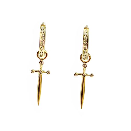 CATIEBYE 1Paar Schleifen Ohrringe Dangle Ohrschmuck für Damen Goldfarben Hypoallergen Kreative Ohrringe mit Strasssteinen für Frauen Freunde CATIEBYE 1Paar Schleifen Ohrringe Dangle Ohrschmuck für Damen Goldfarben Hypoallergen Kreative Ohrringe mit Strasssteinen für Frauen Freunde von CATIEBYE