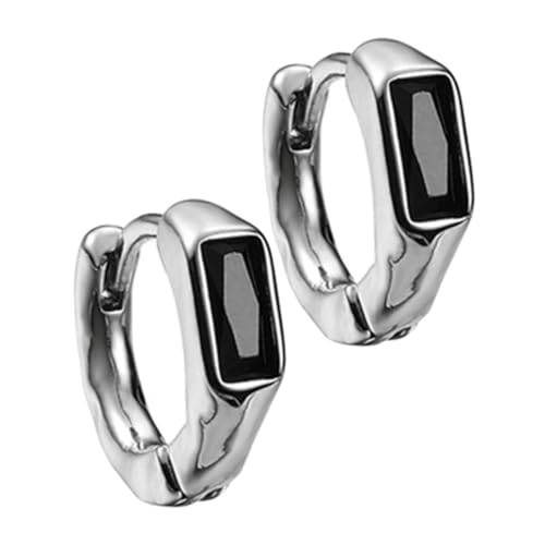 CATIEBYE 1Paar Vielseitige Creolen für Männer Trendiger Hip Hop Metallschmuck Zierliche Ohrringe für Partys Modischer Ohrschmuck für Stilbewusste Herren Perfektes Accessoire CATIEBYE 1Paar Vielseitige Creolen für Männer Trendiger Hip Hop Metallschmuck Zierliche Ohrringe für Partys Modischer Ohrschmuck für Stilbewusste Herren Perfektes Accessoire von CATIEBYE