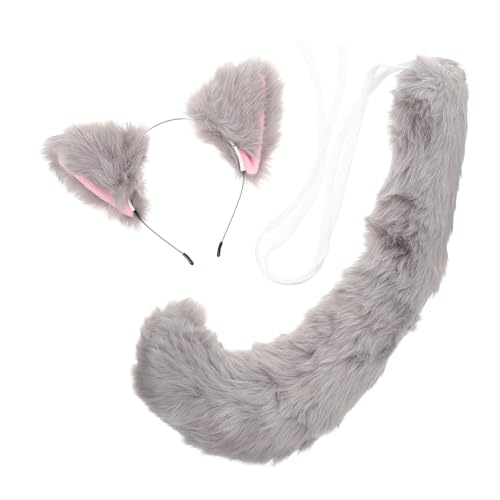 CATIEBYE 1Satz Haarband Teiliges Cosplay Zubehör mit Fuchs für Kostümpartys Festivals Halloween Langlebiges Hochwertiges Material für Kreativen Look CATIEBYE 1Satz Haarband Teiliges Cosplay Zubehör mit Fuchs für Kostümpartys Festivals Halloween Langlebiges Hochwertiges Material für Kreativen Look von CATIEBYE
