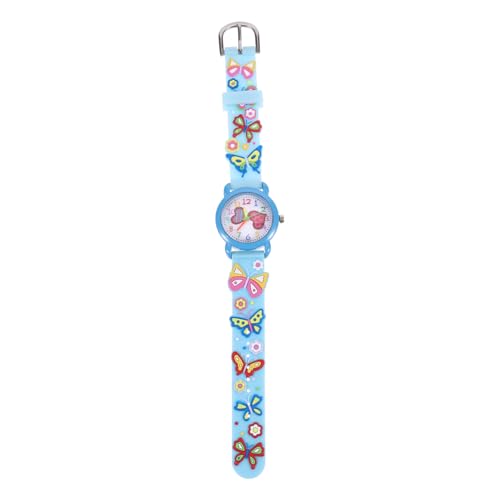CATIEBYE 3D Cartoon Kinderuhr Farbige Armbanduhr für Jungen und Mädchen Verstellbar Leicht Kindergeschenk von CATIEBYE