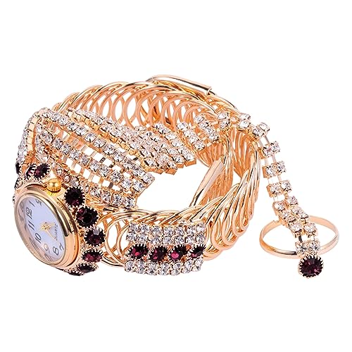CATIEBYE 1Stück Damen Quarzarmbanduhr Armbanduhr Legierung für Modebewusste Leicht Langlebig Komfortabel für Täglichen Gebrauch von CATIEBYE