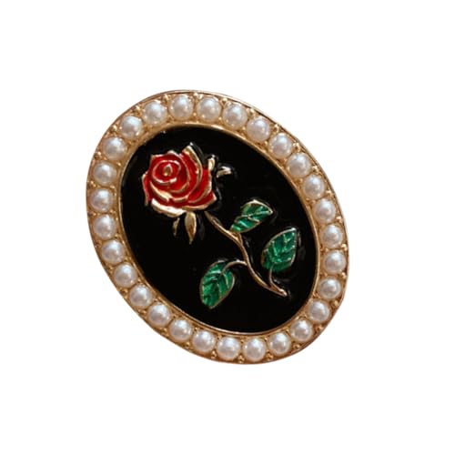 CATIEBYE 1Stück Perlenbrosche mit Rosenmuster Einzigartiges Accessoire für Damen zur Kleidungsdekoration Handwerkskunst Neues Design für Besondere Anlässe CATIEBYE 1Stück Perlenbrosche mit Rosenmuster Einzigartiges Accessoire für Damen zur Kleidungsdekoration Handwerkskunst Neues Design für Besondere Anlässe von CATIEBYE