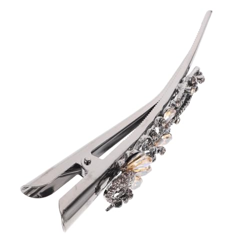 CATIEBYE 1Stück Vintage Haarspange mit Eleganter Kopfschmuck Große Entenschnabel Klammer für Damen für Hochzeiten Partys CATIEBYE 1Stück Vintage Haarspange mit Eleganter Kopfschmuck Große Entenschnabel Klammer für Damen für Hochzeiten Partys von CATIEBYE