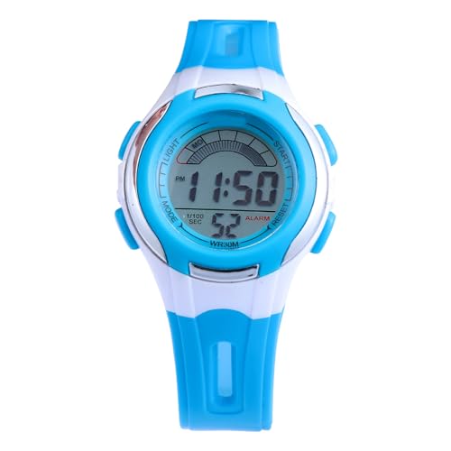 CATIEBYE Wasserdichte Uhr Für Junge Mädchen Digitale Armbanduhr Mit Elastischem Kunststoffarmband Robuste Kinderuhr Mit Klaren Ziffern Für Einfachen Zeitablauf Geeignet Für Täglichen von CATIEBYE