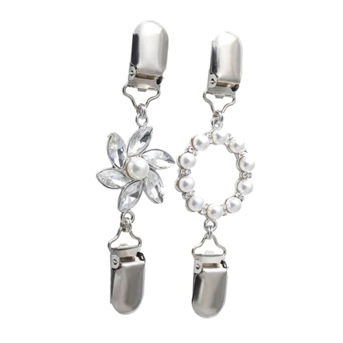 CATIEBYE 2stücke Elegante Schal-broschen Modische Schal-schnallen Für Kleidung Stilvolle Accessoires Für Frauen Cardigans Und Pullover Für Besondere Anlässe Und Alltagsmode von CATIEBYE