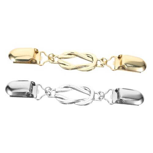 CATIEBYE 2stücke Vintage Cardigan Clips Für Frauen Retro Schal Und Pulloverhalter Praktische Kleidungsklammern Aus Hochwertiger Zum Dekorieren Von Strickjacken Und Oberteilen von CATIEBYE