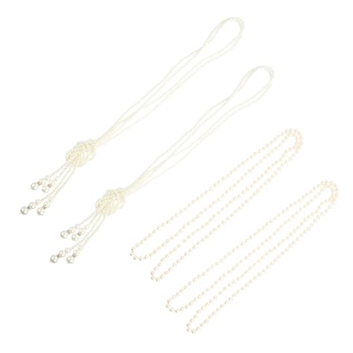 CATIEBYE 2sätze Lange Perlenkette Damen Mehrschichtige Statement-halsketten Elegantes Perlenschmuck Für Frauen Vielseitig Kombinierbar Für Jeden Anlass von CATIEBYE