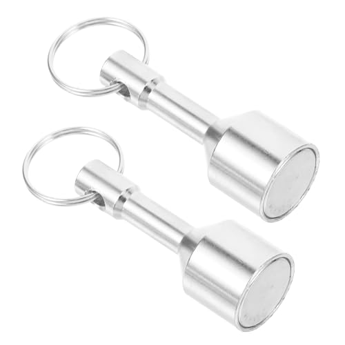 CATIEBYE 2stücke Magnetischer Goldtester Und Silbertester Als Schlüsselanhänger Für Schmuckprüfung Metalltester Mit Taschenmagnetfunktion Kompakt Und Leicht Tragbar von CATIEBYE