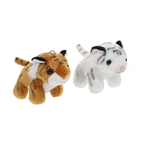 CATIEBYE 2st Tiger-plüsch-anhänger Kinderschmuck Taschenanhänger Gefüllter Schlüsselanhänger Schöner Schlüsselanhänger Ausgestopfter Leopard Anhänger in Tigerform Plüschpuppe Legierung CATIEBYE 2st Tiger-plüsch-anhänger Kinderschmuck Taschenanhänger Gefüllter Schlüsselanhänger Schöner Schlüsselanhänger Ausgestopfter Leopard Anhänger in Tigerform Plüschpuppe Legierung von CATIEBYE