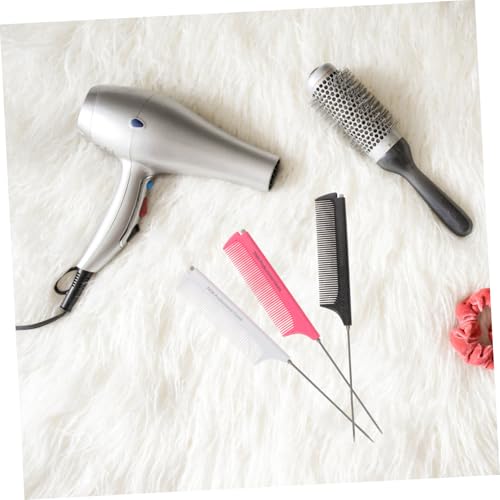 CATIEBYE 3stücke Stretchkamm Mit Stielkamm Und Glattkamm Salonkamm Für Haarbürste Dehnbarer Griff Für Erwachsene Und Junge Mädchen von CATIEBYE