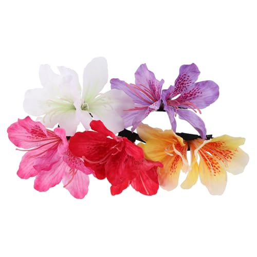 CATIEBYE 5stücke Teilige Haarnadeln Mit Blumenmotiven Für Frauen Leicht Und Boho Stil Künstliche Blumen Clips Für Hochzeiten Partys Und Fotografie von CATIEBYE