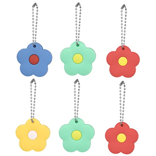 CATIEBYE 6stücke Schlüsselabdeckungen Aus Silikon Bunte Schlüsselkappen Für Hausschlüssel Schützende Schlüsselhüllen Einfach Zu Reinigen Langlebig Und Farbenfroh Zur von CATIEBYE