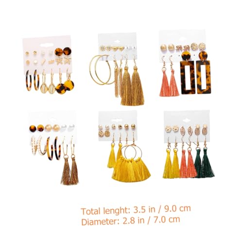 CATIEBYE 6 Sätze Teiliges Boho Ohrring Damen Ohrstecker und Ohrhänger Sommer Ohrschmuck Modisch Leicht Elegant Vielseitig für Alltag und CATIEBYE 6 Sätze Teiliges Boho Ohrring Damen Ohrstecker und Ohrhänger Sommer Ohrschmuck Modisch Leicht Elegant Vielseitig für Alltag und von CATIEBYE