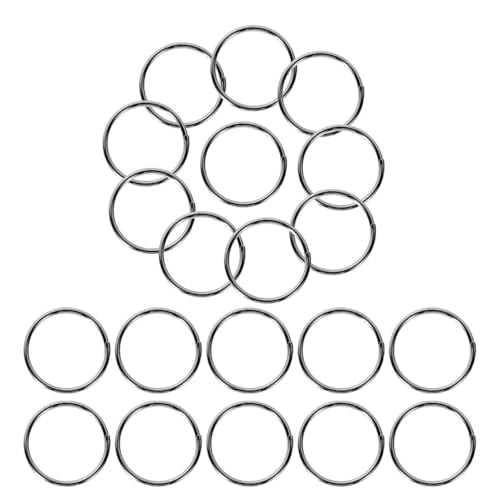 CATIEBYE 600stücke Schlüsselringe Robuste Schlüsselanhänger Ringe Für Basteln Schmuckherstellung Und Hausschlüssel Retro Stil Sicher Und Langlebig von CATIEBYE