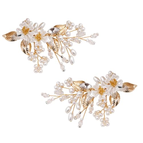 CATIEBYE Abnehmbare Schuhclips Für Die Hochzeit – Brautschuhschnallen Mit Blumen Glänzend Und Stilvoll 2er-set CATIEBYE Abnehmbare Schuhclips Für Die Hochzeit – Brautschuhschnallen Mit Blumen Glänzend Und Stilvoll 2er-set von CATIEBYE