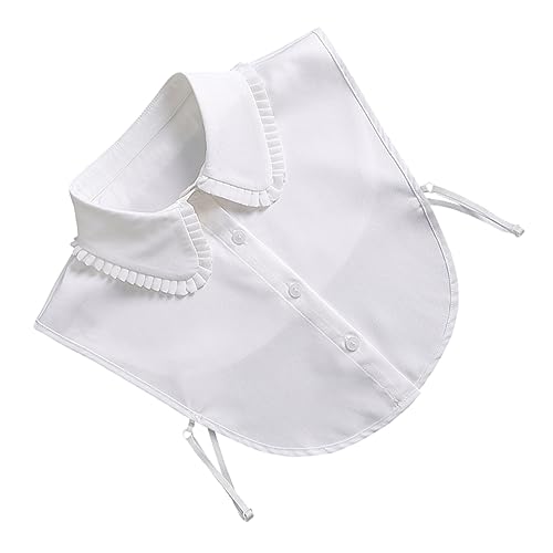 CATIEBYE 1stück Damen Abnehmbarer Chiffon-kragen Für Hemden Fake-collar Blusenkragen Vielseitig Kombinierbar Für Ärmellose Oberteile Für Partys Und Besondere Anlässe von CATIEBYE