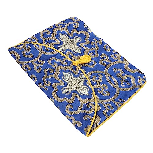 CATIEBYE Vintage Ethnic Style Musikbuch Aufbewahrungstasche Zen Buddhistische Schriften Tasche Für Reisen Und Outdoor Für Frauen Und Mädchen Schützt Und Organisiert Ihre Bücher von CATIEBYE