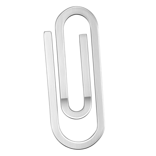 CATIEBYE Geldscheinklammer Aus Edelstahl – Kartenclip Für Geldbörsen Und Geldbörsen Für Damen Und Herren von CATIEBYE