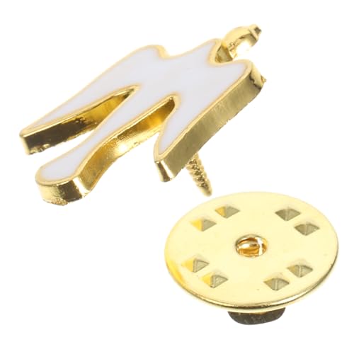 CATIEBYE Brosche Friedens taube Anstecknadel Glaube Memorial Pin Vielseitig Schmuck für Kleidung Taschen und Religiöse Anlässe Robustes Design für Taufe Hochzeit Feierlichkeiten von CATIEBYE