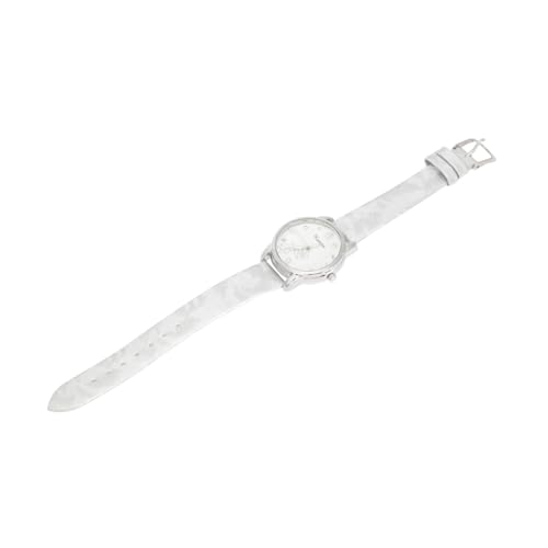 CATIEBYE Damen Armbanduhr Freizeit Armbanduhr Quarzuhr mit Atmungsaktivem Armband Dekorative Mädchenuhr für Studenten und Büroangestellte Schlichtes Design von CATIEBYE