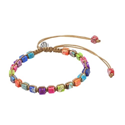 CATIEBYE Einstellbares Chakra Armband mit Farbigen Kristallsteinen Handgefertigtes Edelstein Schmuckstück für Damen und Herren Modisches Yoga Accessoire Langlebig und Farbenfroh CATIEBYE Einstellbares Chakra Armband mit Farbigen Kristallsteinen Handgefertigtes Edelstein Schmuckstück für Damen und Herren Modisches Yoga Accessoire Langlebig und Farbenfroh von CATIEBYE