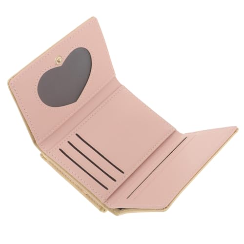 CATIEBYE Kompakte Geldbörse Für Damen Faltbare Brieftasche Mit Münzfach Und Kartenhaltern Für Reisen Sport Und Alltag Stilvolles Pu-Design Praktische Aufbewahrungslösung Für Unterwegs von CATIEBYE