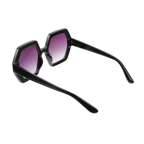 CATIEBYE Fashionable Damen Sonnenbrille Vintage Polygonal Rahmen UV Schutz Robuste Materialien für Strand Radfahren Autofahren Dekoration und zu Feiertagen von CATIEBYE