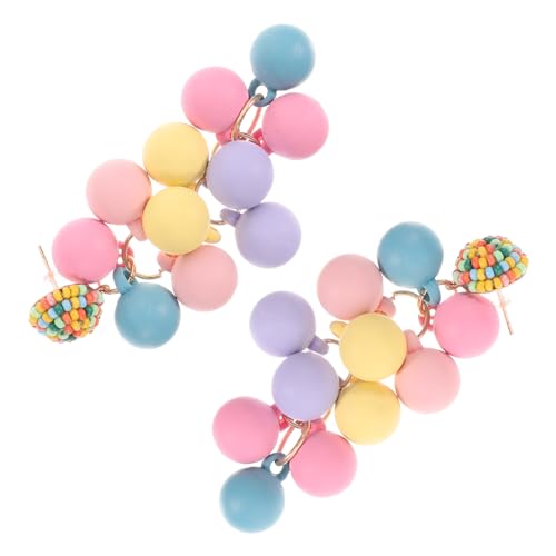 CATIEBYE Fruchtige Trauben Ohrringe Damen Hängend Leicht Modisch Elegant Geschenkidee von CATIEBYE