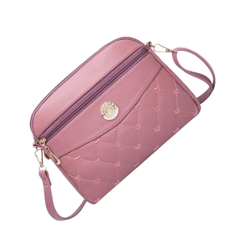 CATIEBYE Große Damen Umhängetasche PU Wasserabweisend Modisch Große Kapazität Schultertasche Alltag Reise Shopping Tasche von CATIEBYE