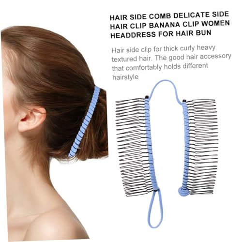 CATIEBYE Haarkamm Seitlich Zähne Banane Haarklammer für Dickes Haar Rutschfest Langlebig Damen Haarschmuck Frisurzubehör Angenehm Tragbar CATIEBYE Haarkamm Seitlich Zähne Banane Haarklammer für Dickes Haar Rutschfest Langlebig Damen Haarschmuck Frisurzubehör Angenehm Tragbar von CATIEBYE