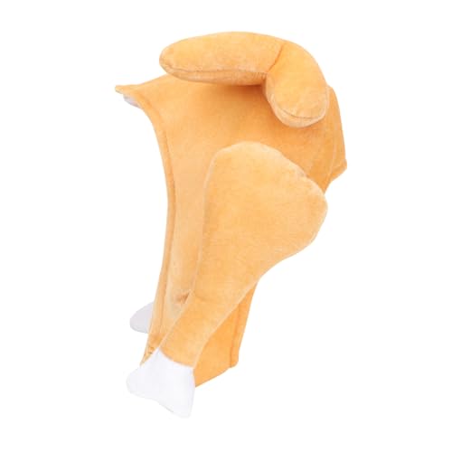 CATIEBYE Hühnchenbeinschädel-hut Lustiger Türkei-hut Für Halloween Für Kostümpartys Und Festlichkeiten Als Foto-requisit Für Erwachsene von CATIEBYE