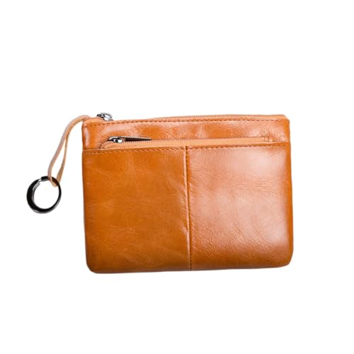 CATIEBYE Herren Geldbörse Kurzformat Portemonnaie mit Münzfach und Kartenfächern Multifunktional Leicht und Kompakt für Business und Alltag Echtes Tragbar und Langlebig von CATIEBYE