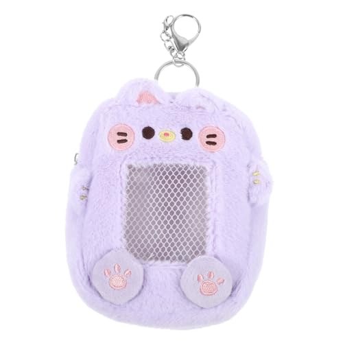 CATIEBYE Kettenanhänger Münzbeutel für Damen Kartenhalter mit Reißverschluss Multifunktionale Geldbörse für Schlüssel Kleingeld Süßes Design von CATIEBYE