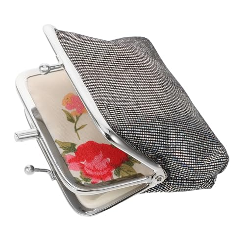 CATIEBYE Kiss Lock Wechselgeldbörse: Kleines Münzetui Für Damen Im Vintage-Stil, Mini-Clutch Mit Schnallenverschluss Für Partys CATIEBYE Kiss Lock Wechselgeldbörse: Kleines Münzetui Für Damen Im Vintage-Stil, Mini-Clutch Mit Schnallenverschluss Für Partys von CATIEBYE