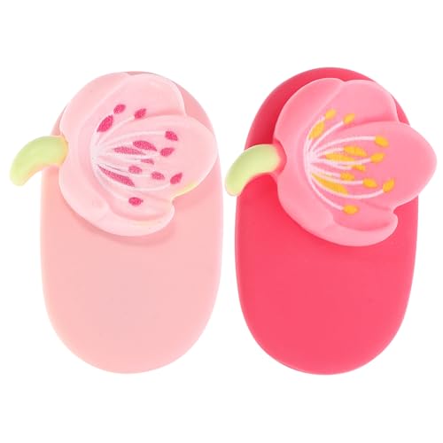 CATIEBYE 2stücke Haarklammern Für Feines Haar Süße Blumen-haarspangen Im Entenschnabel-design Für Damen Rutschfest Und Stabil Haaraccessoires Für Jeden Anlass von CATIEBYE