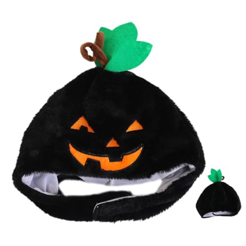CATIEBYE Halloween Kürbismütze Für Kostüme Lustiger Und Kreativer Hut Für Halloween-partys Leicht Und Einfach Zu Kombinieren Mit Anderen Accessoires Dekorative Kopfbedeckung Für von CATIEBYE