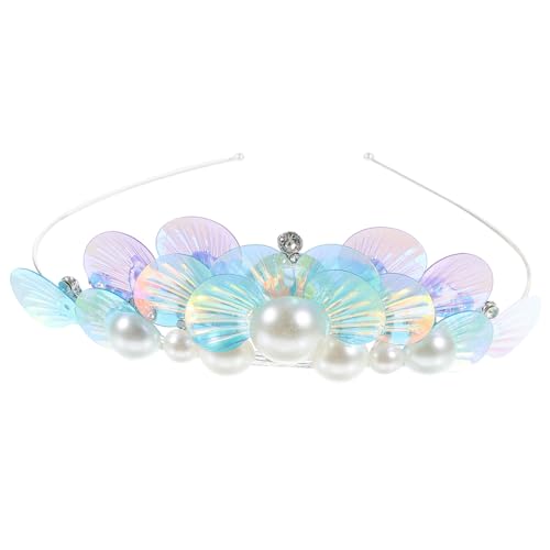 CATIEBYE Stirnband für Mädchen Strass Tiara Metallkrone Haaraccessoire für Partys Cosplay Süßes Haardekor von CATIEBYE