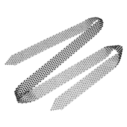 CATIEBYE Damen Krawatte Glitzer Strass Krawatte Tanzkrawatte Modisch und Vielseitig von CATIEBYE