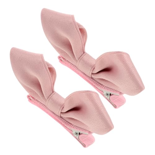 CATIEBYE 2stücke Mini Haarschleifen Für Mädchen Teiliges Heißpink Haarzubehör Für Kleinkinder Für Geburtstagsfeiern Und Halloween-kostüme Komfortables Leichtes Material Mit Sicherem von CATIEBYE