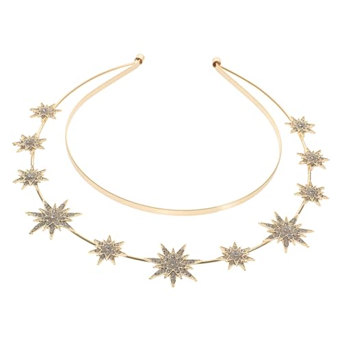 CATIEBYE Doppeltes Stern-stirnband Für Hochzeiten Elegantes Haarschmuck-accessoire Für Bräute Girls Und Besondere Anlässe Leicht Und Langlebig Verleiht Jedem Look Glanz von CATIEBYE