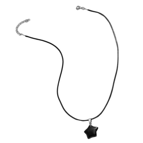 CATIEBYE Star Anhänger Halskette Damen Silberkette mit Fünf Stern Charm Modischer Schmuck für Alltag Party Geschenkidee Muttertag Valentinstag von CATIEBYE
