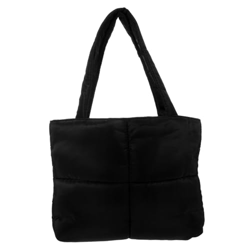 CATIEBYE Stylische Tragetasche Baumwolle mit Gittermuster für Damen Große Kapazität Vielseitig Einsetzbar für Shopping Pendeln und Reisen Minimalistisches Design Langlebige Nylon CATIEBYE Stylische Tragetasche Baumwolle mit Gittermuster für Damen Große Kapazität Vielseitig Einsetzbar für Shopping Pendeln und Reisen Minimalistisches Design Langlebige Nylon von CATIEBYE