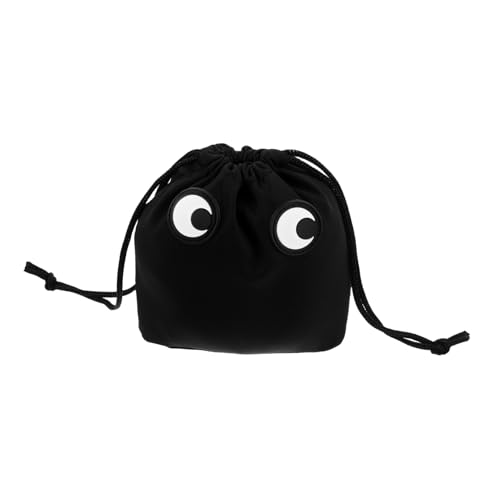 CATIEBYE Süße Make Up Organizer Tasche mit Großen Augen Tragbare Kosmetiktasche für Frauen für Reisen und Tägliche Nutzung Vielseitig und Praktisch Leicht von CATIEBYE