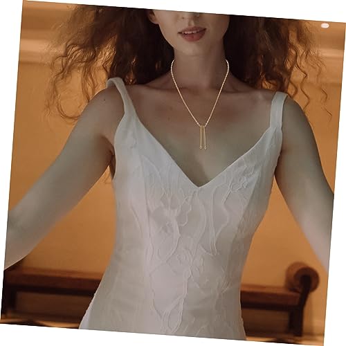 CATIEBYE Titanstahl Drum Stick Anhänger Halskette Kreativer Unisex Schmuck Modisches Ring Design Langlebige Halsdekoration für Musikfestivals und Partys von CATIEBYE