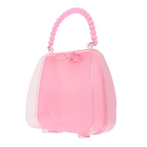 CATIEBYE Tragbare Aufbewahrungsbox Haarschmuck Organizer Schmuckkästchen Mädchen Leicht und Kompakt für Zuhause Schule Reise zur Ordentlichen Aufbewahrung von Haarclips Haarbändern von CATIEBYE