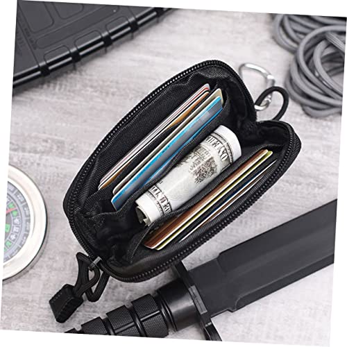 CATIEBYE wasserdichte Nylon Hüfttasche für Outdoor Reise mit Kartenfach Praktischer Organizer Gürtelbeutel Diebstahlsicherer Mini Geldbeutel für Alltag und Sport von CATIEBYE