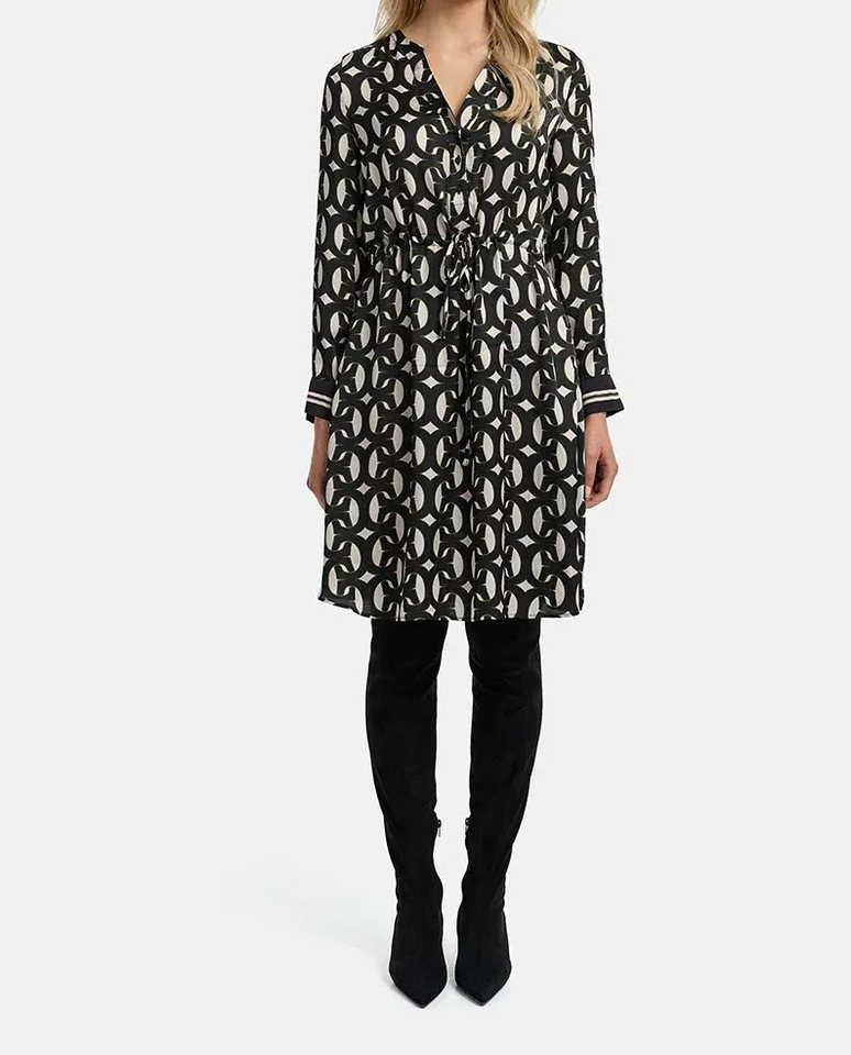 CATNOIR Blusenkleid Kleid in Viskose Satin CATNOIR muster von CATNOIR